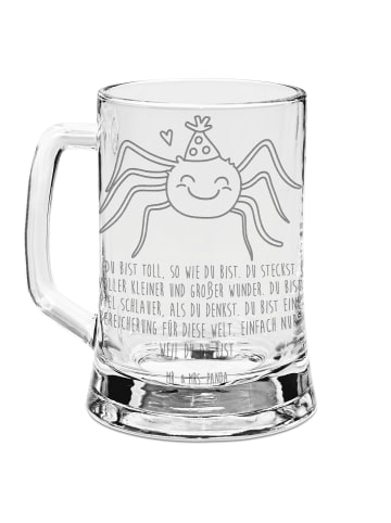 Mr. & Mrs. Panda Seidel Spinne Agathe Party mit Spruch in Transparent