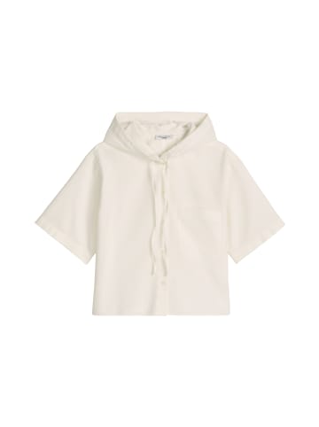 Marc O'Polo DENIM Kapuzenbluse relaxed cropped in Light Blue