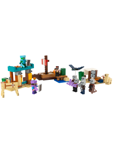 LEGO Minecraft MOC Angriff in Wüste 1 Set Teile - ab 3 Jahren in multicolored
