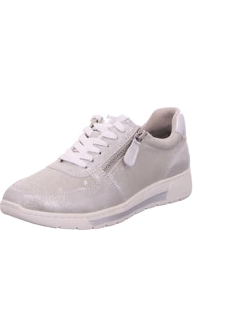 Soft Line Schnürhalbschuh in silber