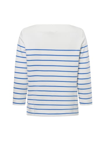 s.Oliver Sweatshirt in weiß blau