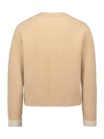 Betty Barclay Casual-Strickjacke mit Reißverschluss in Beige