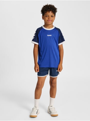 Hummel T-Shirt Hmljr Stripe Kinder in SURF THE WEB