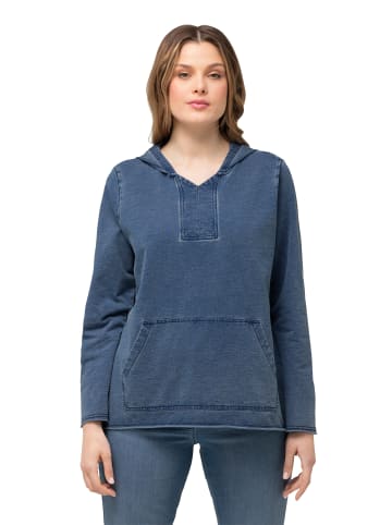 Ulla Popken Hoodie in nachtblau