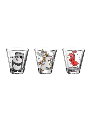 3er Set Kinderbecher Bambini in Bunt 215 ml
