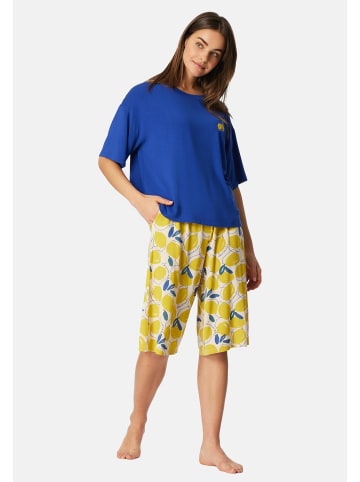 Schiesser Schlafanzug Casual Fashion in Royal