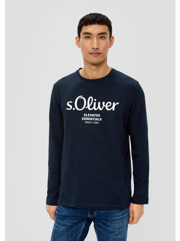 s.Oliver T-Shirt in 59D1_navy