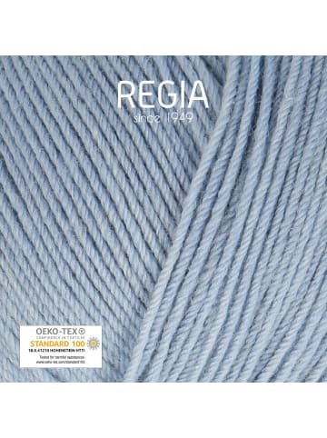 Regia Handstrickgarne Premium Silk, 100g in Baby blue