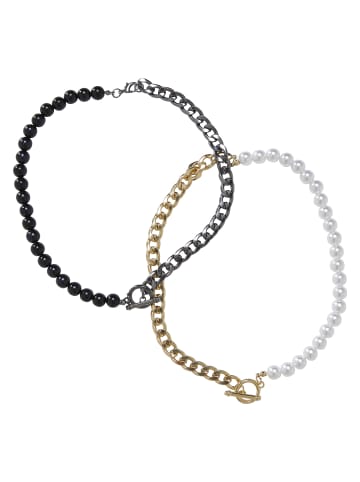 Urban Classics Necklaces in gold/gunmetal