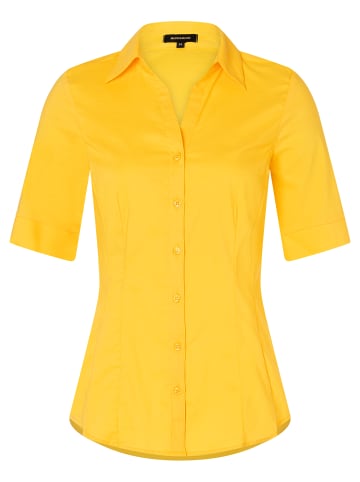 More & More Baumwollstretchbluse in sunset yellow