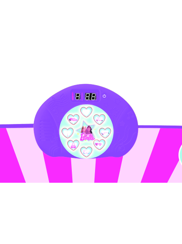 LEXIBOOK® Barbie Bluetooth® Leucht-Tanzmatte mit 6 Spielmodi