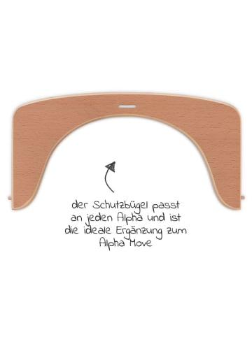 Hauck Schutzbügel aus Holz für Alpha Plus Move in braun