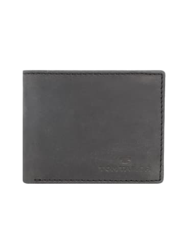 Tom Tailor Ron Geldbörse RFID Schutz Leder 10 cm black