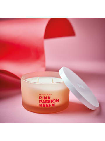 Butlers Butlers Duftkerze MELLOW MOOD Pink Passion Reef in Pastellrot