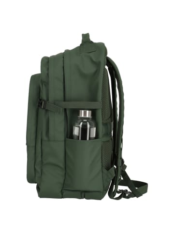 travelite Basics - Rucksack 15.6" 48 cm (black) in oliv