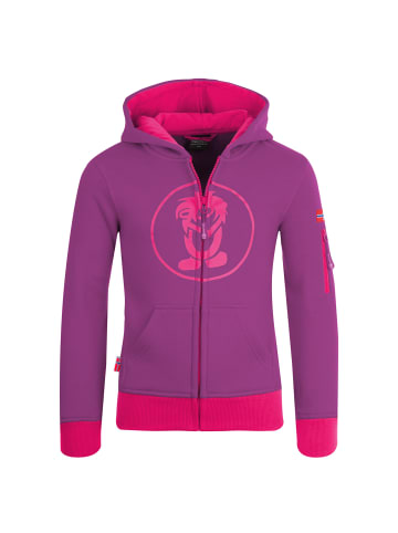 Trollkids Sweatjacke Sortland in berry