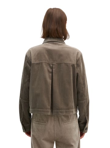 Marc O'Polo Cord-Overshirt regular in Stone Taupe
