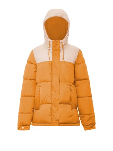myMo Wattierte Steppjacke in Orange Pfirsich