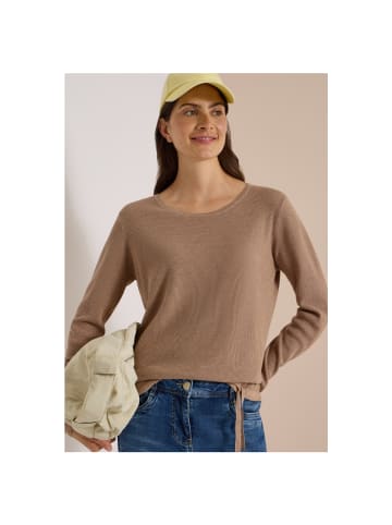 Cecil Pullover in creamy mocha melange
