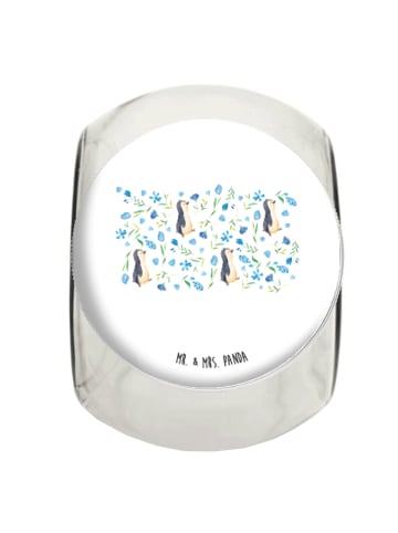 Mr. & Mrs. Panda Bonboniere Pinguinliebe Design ohne Spruch in Weiß