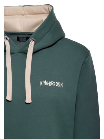 King Kerosin King Kerosin Hoodie I Make My Dreams Come True in tannengrün