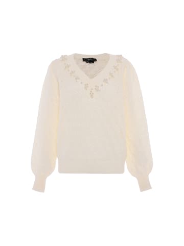 faina Sweater in WOLLWEISS