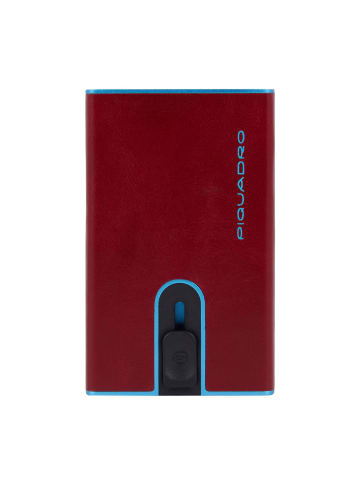 Piquadro Black Square Kreditkartenetui RFID Leder 6 cm in red