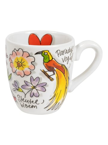 Blond Amsterdam Mini-Becher Paradiesvogel in Bunt - 200 ml
