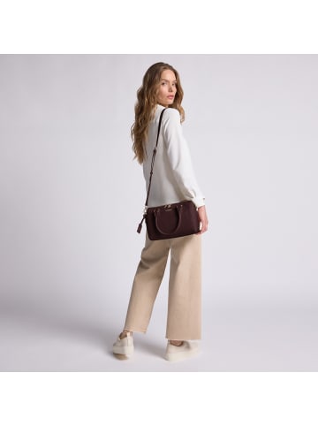 Lazarotti Bologna Leather Handtasche Leder 26 cm in taupe