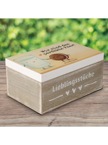 Mr. & Mrs. Panda Box Milch Keks Design mit Spruch in Weiß