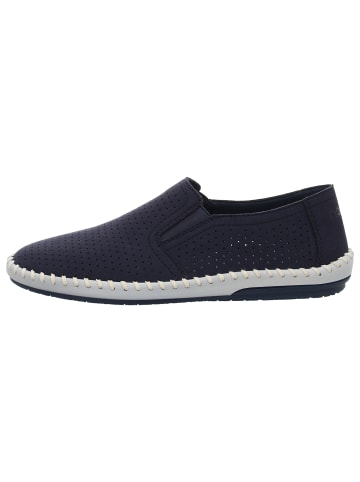 rieker Sportlicher Slipper in blau