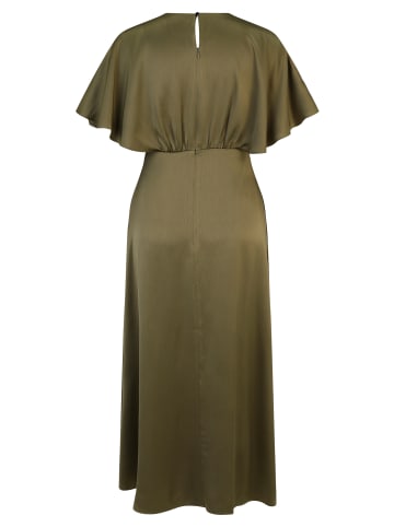 Vera Mont Cocktailkleid mit ausgestelltem Rock in Deep Avocado