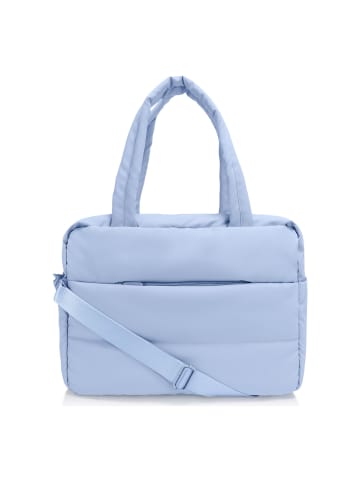 Heys Puffer Schultertasche 33 cm Laptopfach blue