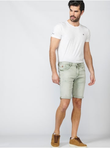 KOROSHI SHORTS COLOR SLIM FIT in grun