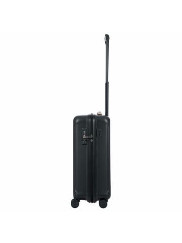 BRIC`s Capri - 4-Rollen-Trolley mit USB-Anschluss 55 cm in schwarz