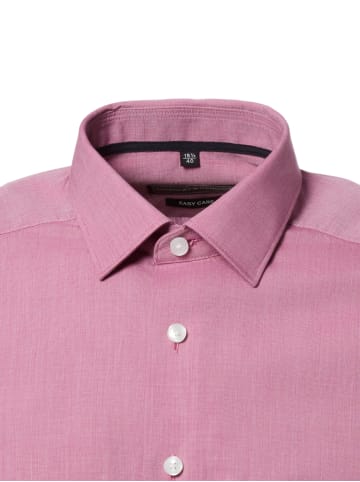 Finshley & Harding Businesshemd in bordeaux ecru - 0002