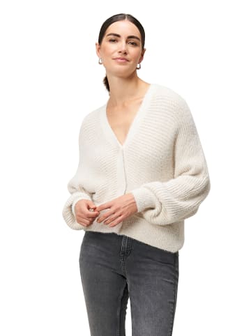 Zero  Strickjacke mit Pailletten in CreamBeige