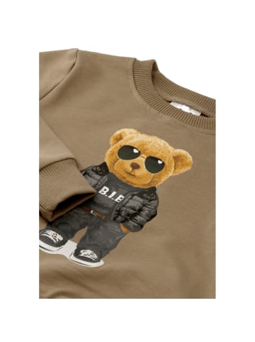 Nini Sweatshirt Teddybär in braun