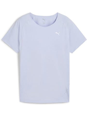 Puma T-Shirt "W RUN CLOUDSPUN TEE" in Blau