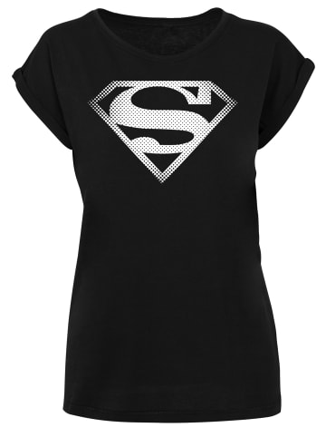 F4NT4STIC T-Shirt DC Comics Superman Spot Logo in schwarz