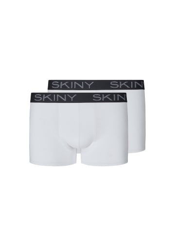 Skiny Boxershort 2er Pack in Weiß