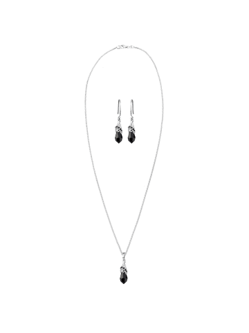 Elli Schmuck-Set für Damen in Schwarz