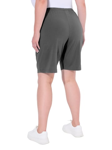 Ulla Popken Bermuda in graphitgrau
