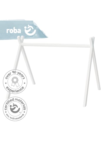 roba Baby Spielbogen Holz – roba Style Activity Gym ab 3 Monaten, rosa