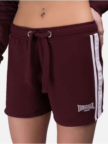 Lonsdale Short "Carloway" in Rot
