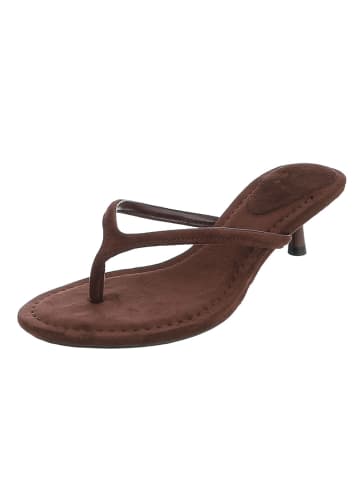 Ital-Design High-Heel Sandalette in Braun