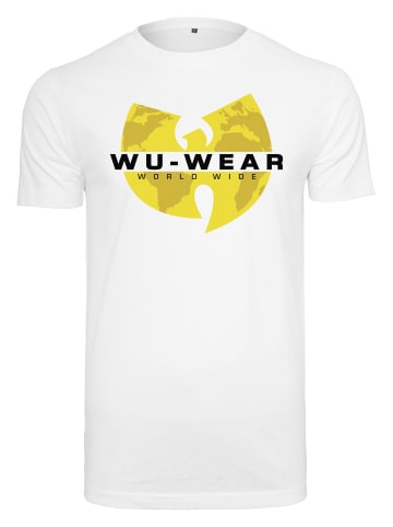 Wu-Wear Wu-Wear Herren Wu Wear Logo Tee in white