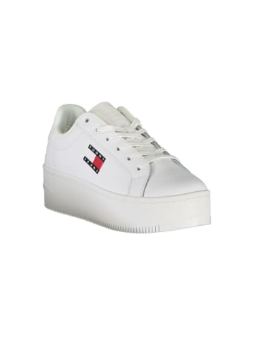 Tommy Hilfiger Weiße Leder-Sneaker