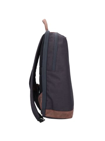 Greenburry Recycled PET Derby Rucksack 43 cm Laptopfach black