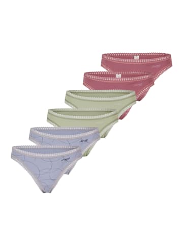 Sloggi String GO Crush in Lila / grün / blau